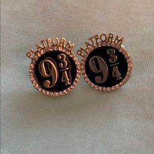 Harry Potter Platform 9 3/4 earrings